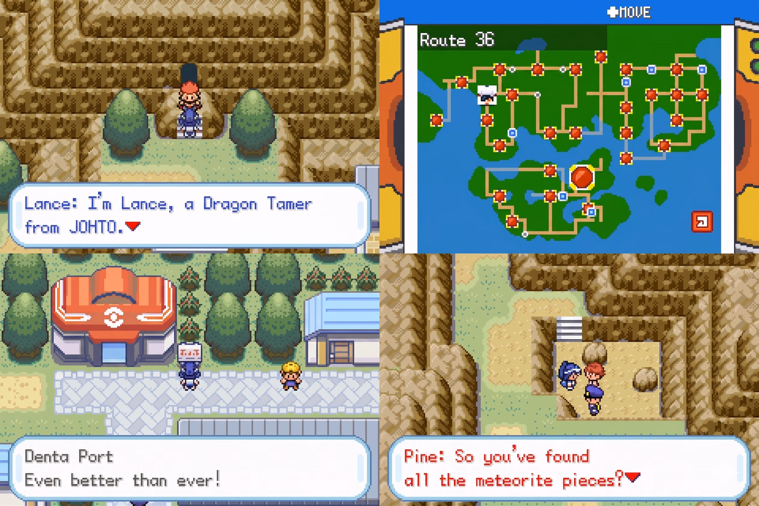 Pokémon (old) White (GBA) Gameplay Screenshot 1 - Gohan's Tips