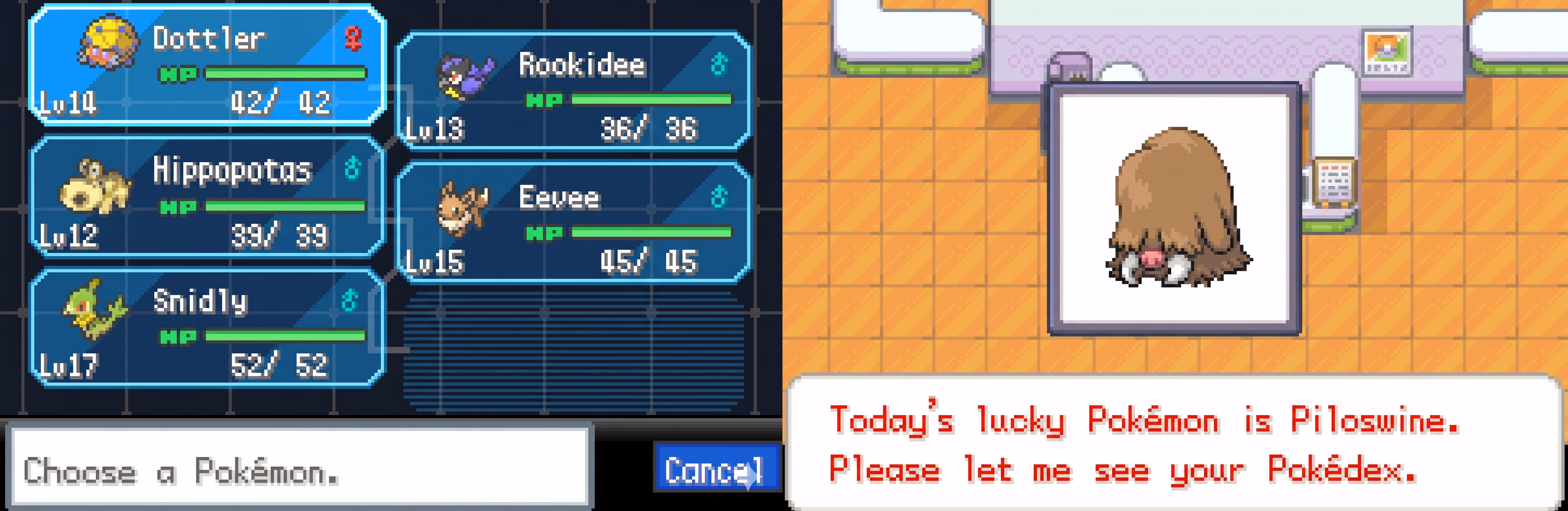 Pokémon Amethyst GBA (GBA) Gameplay Screenshot 5 - Gohan's Tips