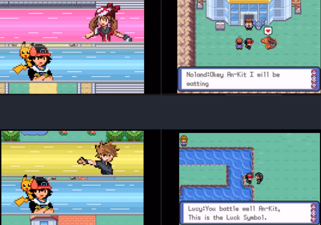 Pokémon Ash H2K Battle Frontier (GBA) Gameplay Screenshot 2 - Gohan's Tips
