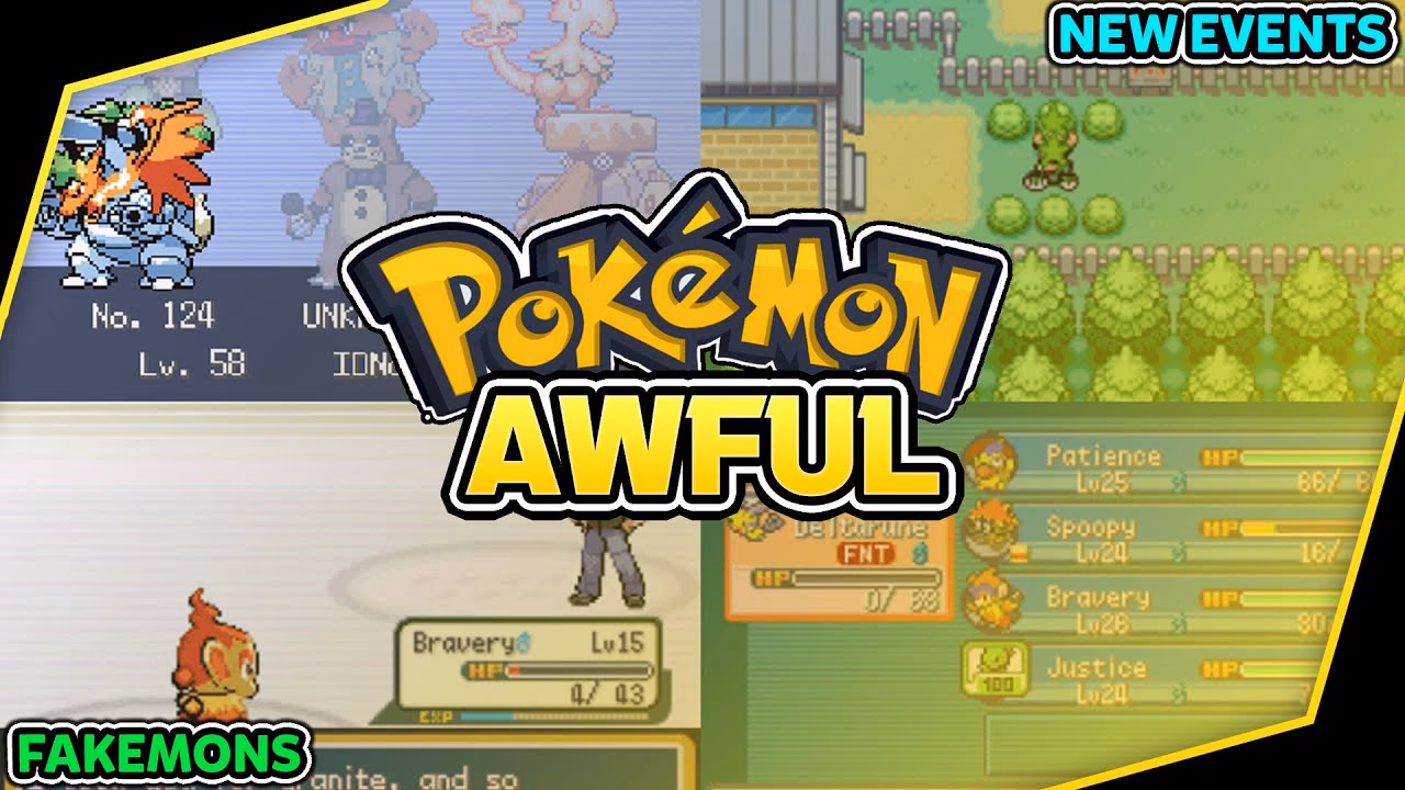 Download Pokémon Awful GBA ROM Hack - Background Aura - Gohan's Tips