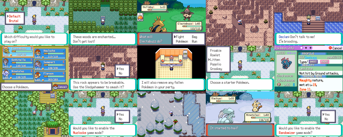 Pokémon Battle Labyrinth (GBA) Gameplay Screenshot 1 - Gohan's Tips