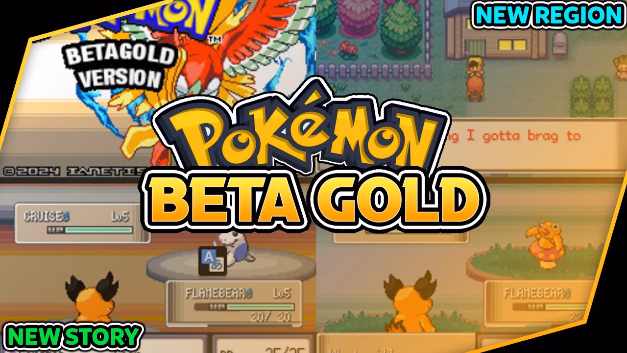 Download Pokémon Beta Gold Version GBA ROM Hack - Background Aura - Gohan's Tips