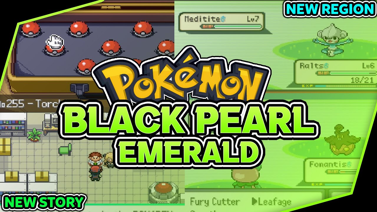 Download Pokémon Black Pearl Emerald GBA ROM Hack - Background Aura - Gohan's Tips