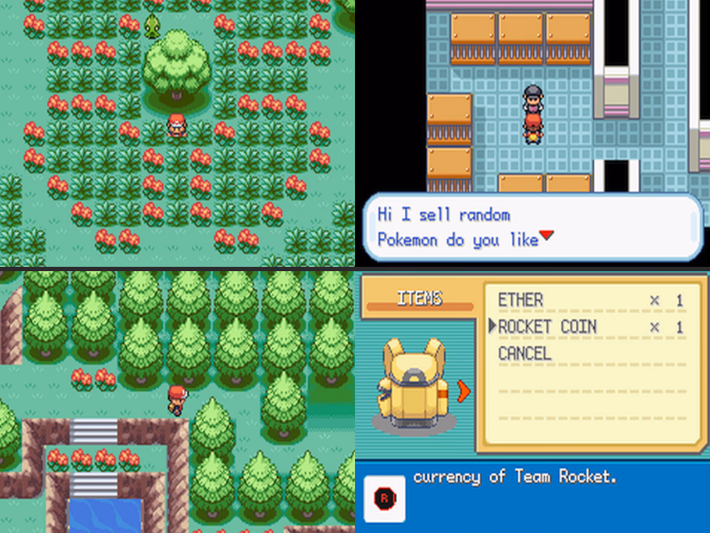 Pokémon Blue Reborn (GBA) Gameplay Screenshot 2 - Gohan's Tips