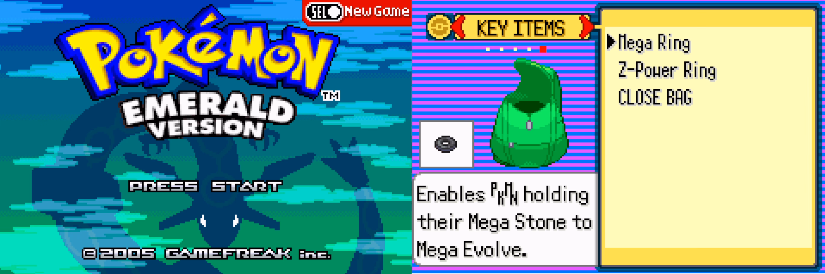 Pokémon Brisk Emerald (GBA) Gameplay Screenshot 1 - Gohan's Tips