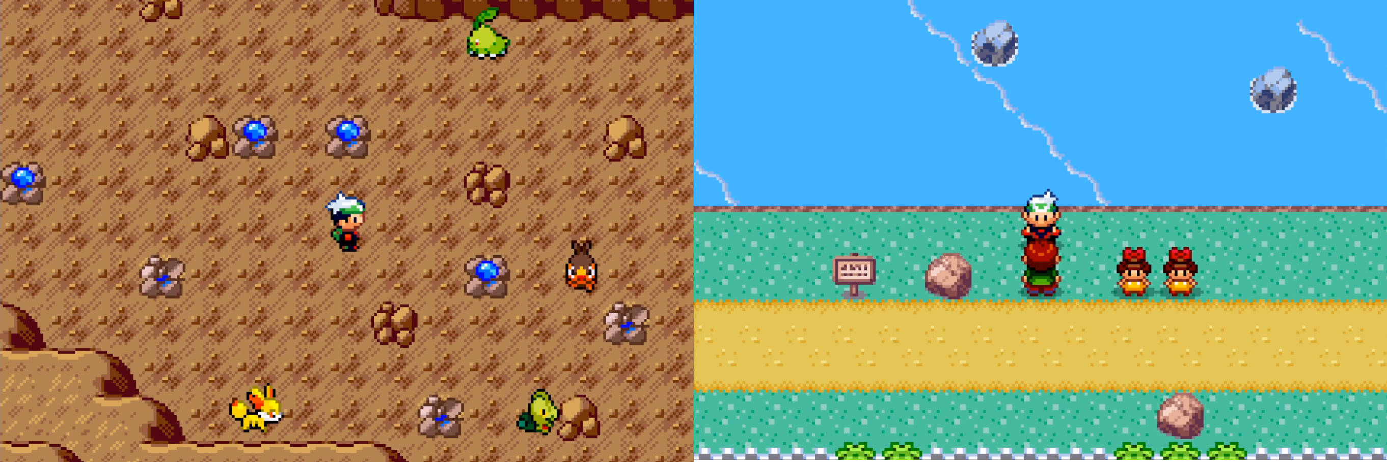 Pokémon Brisk Emerald (GBA) Gameplay Screenshot 2 - Gohan's Tips