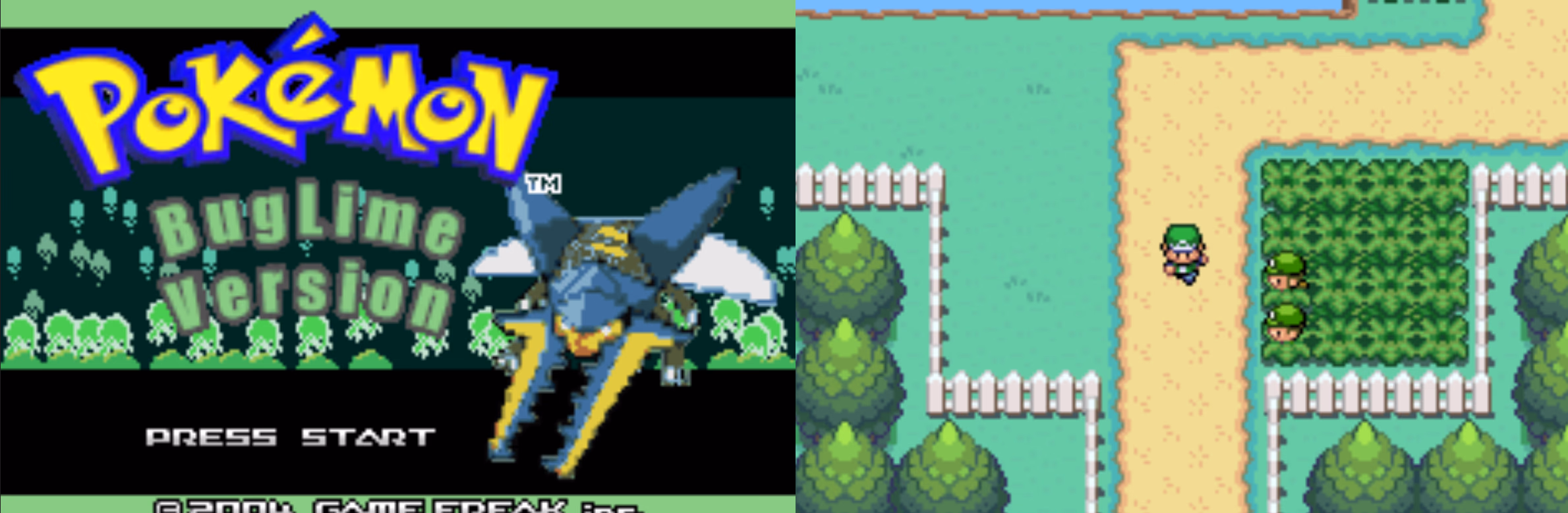 Pokémon BugLime Version (GBA) Gameplay Screenshot 2 - Gohan's Tips