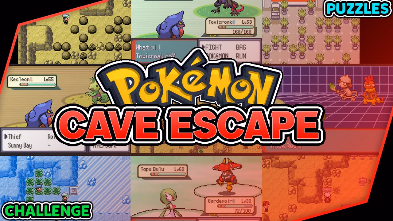 Download Pokémon Cave Escape GBA ROM Hack - Background Aura - Gohan's Tips
