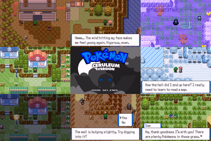 Pokémon Ceruleum (GBA) Gameplay Screenshot 1 - Gohan's Tips