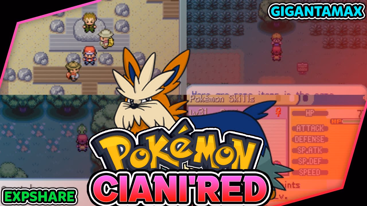 Download Pokémon Ciani'red GBA ROM Hack - Background Aura - Gohan's Tips