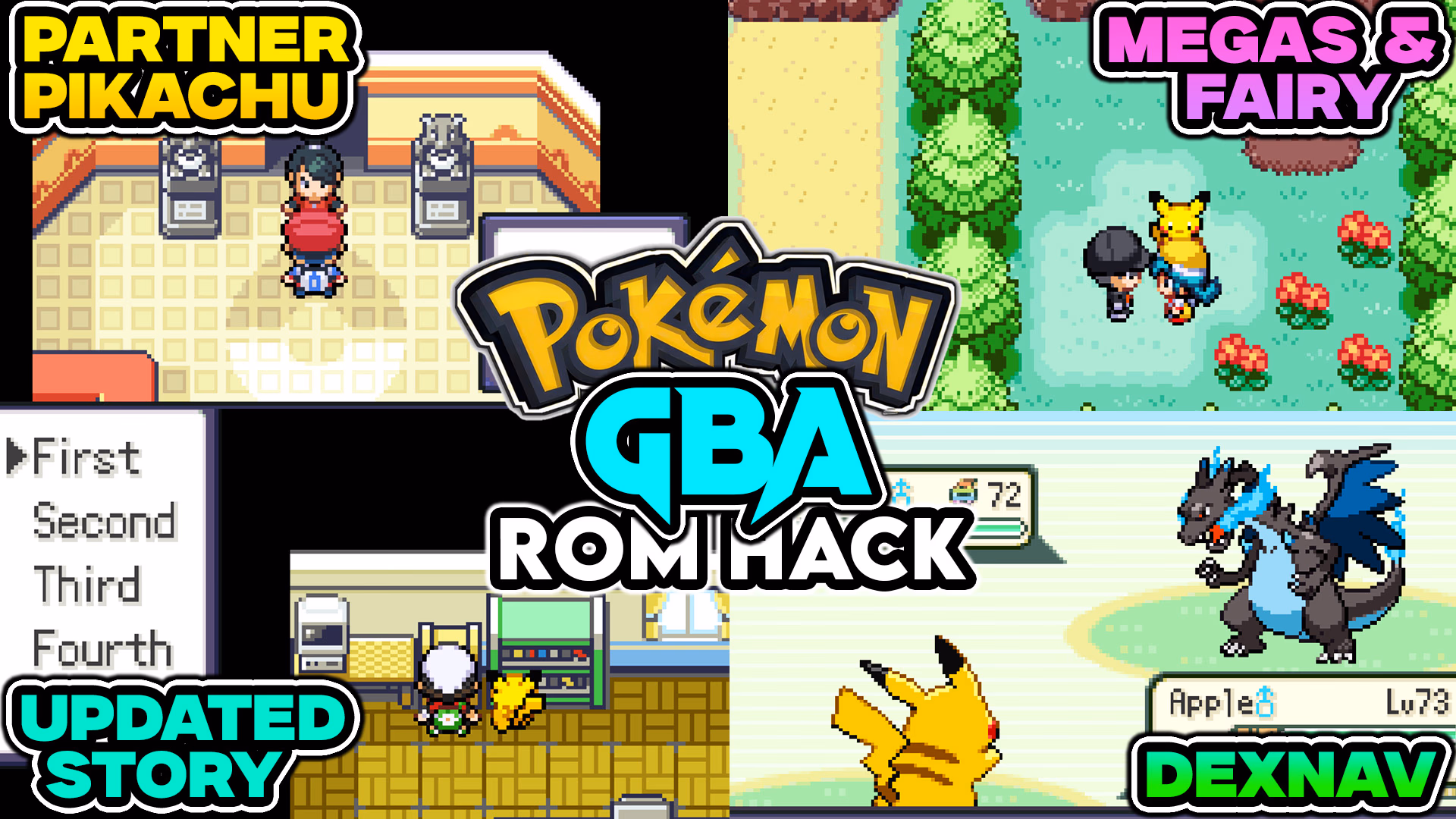 Download Pokémon Classic GBA ROM Hack - Background Aura - Gohan's Tips