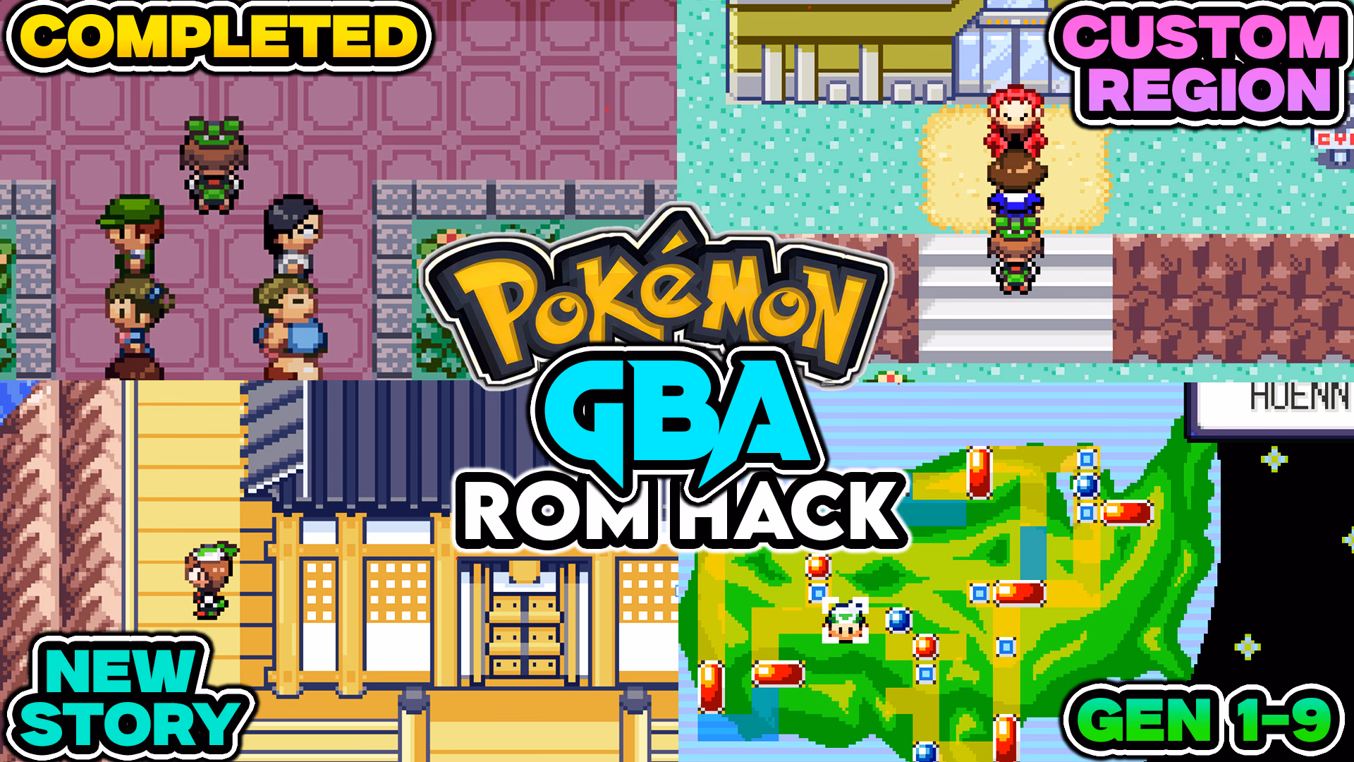 Download Pokémon Crippling Medical Debt Edition GBA ROM Hack - Background Aura - Gohan's Tips