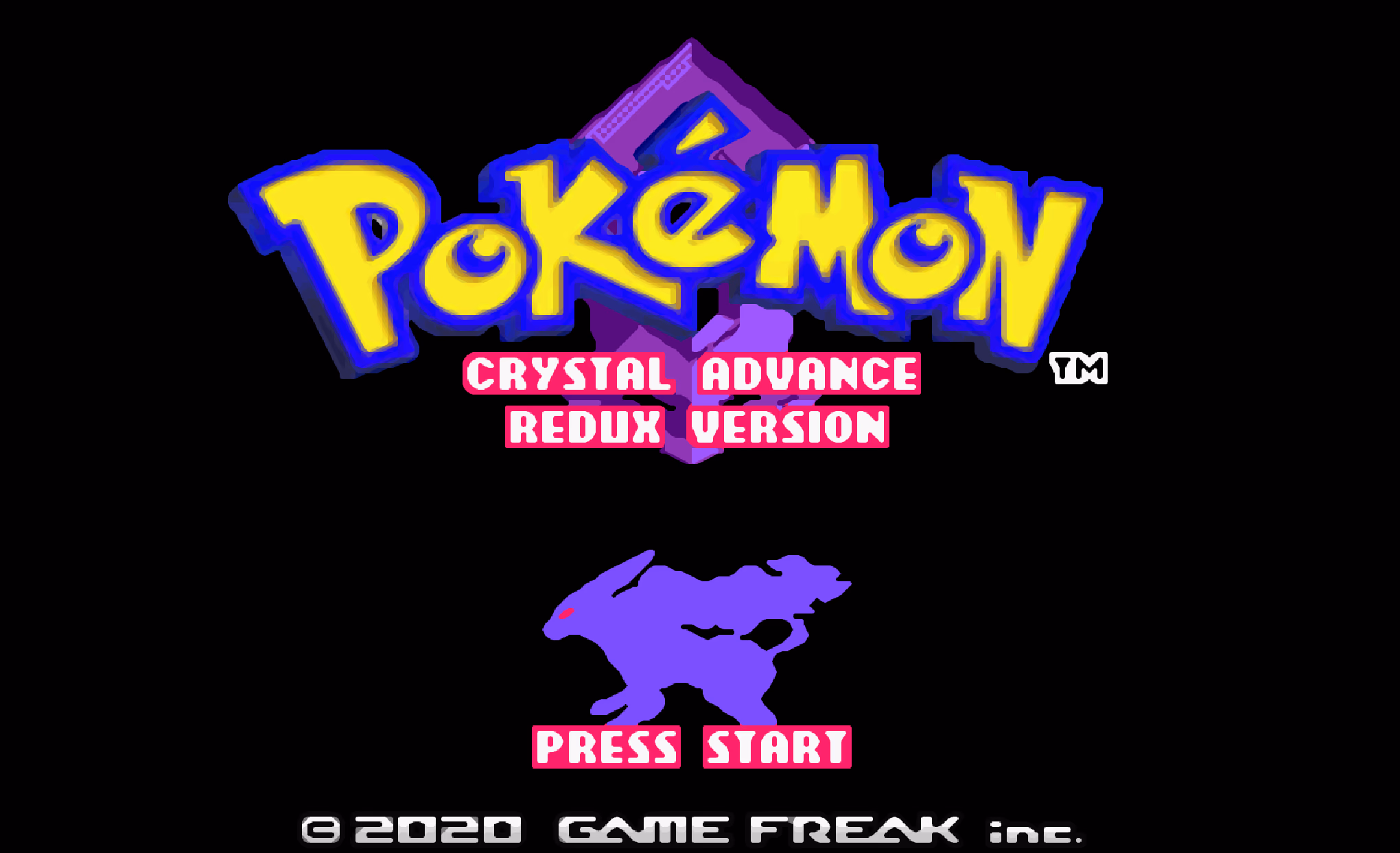Pokémon Crystal Advance Redux (GBA) Gameplay Screenshot 1 - Gohan's Tips