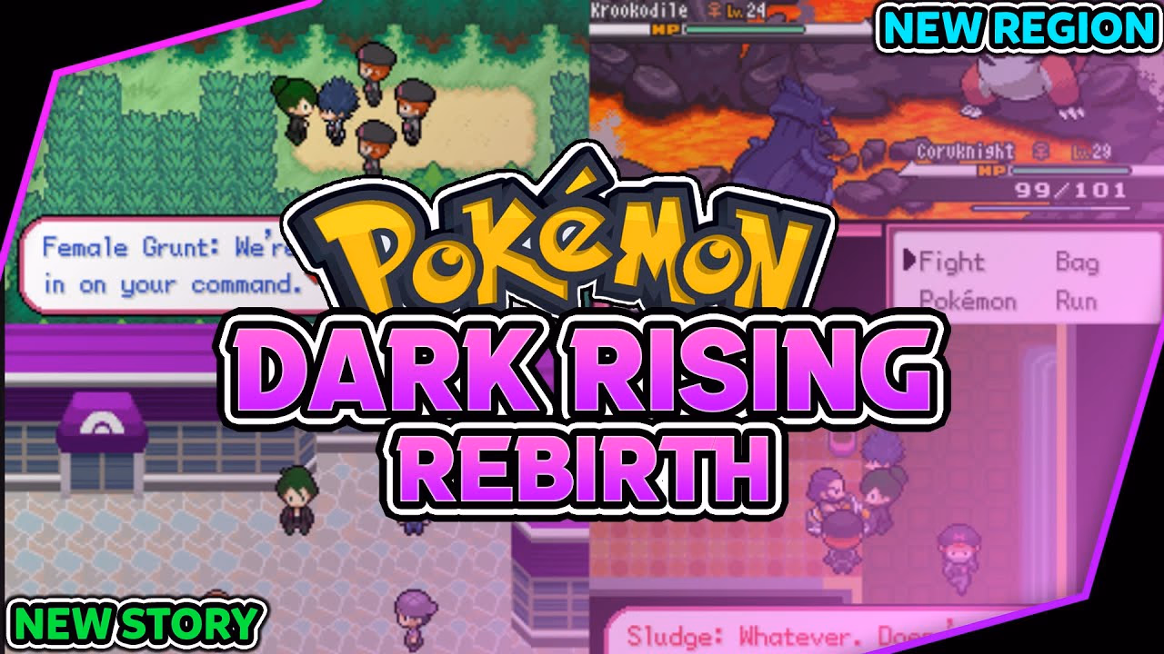 Download Pokémon Dark Rising: Rebirth GBA ROM Hack - Background Aura - Gohan's Tips