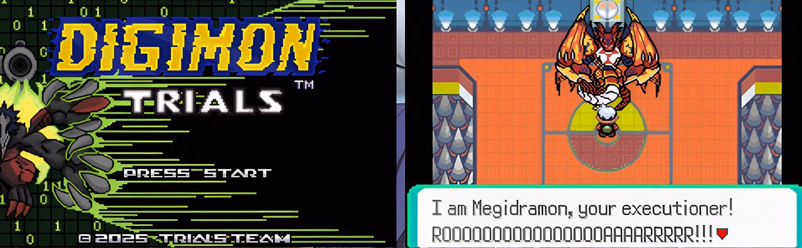 Pokémon Digimon Trial (GBA) Gameplay Screenshot 1 - Gohan's Tips