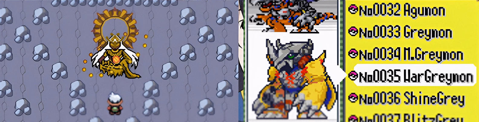 Pokémon Digimon Trial (GBA) Gameplay Screenshot 2 - Gohan's Tips
