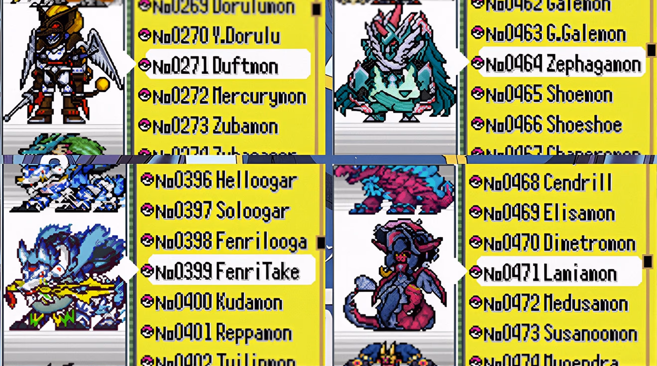 Pokémon Digimon Trial (GBA) Gameplay Screenshot 3 - Gohan's Tips