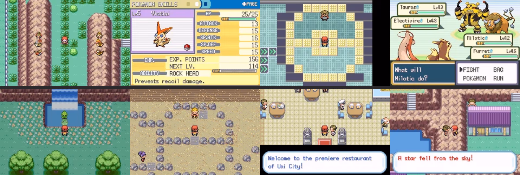Pokémon Doom Desire (GBA) Gameplay Screenshot 2 - Gohan's Tips