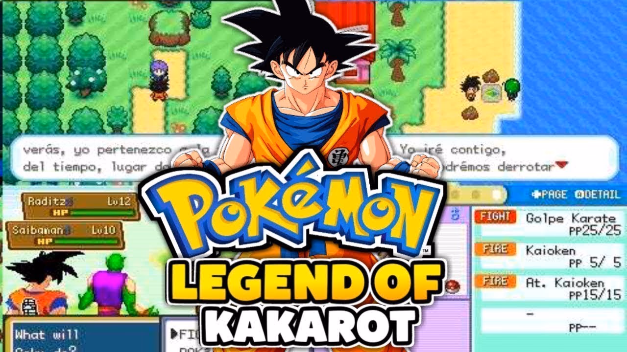 Download Pokémon Dragon Ball Z Legend of Kakarot GBA ROM Hack - Background Aura - Gohan's Tips