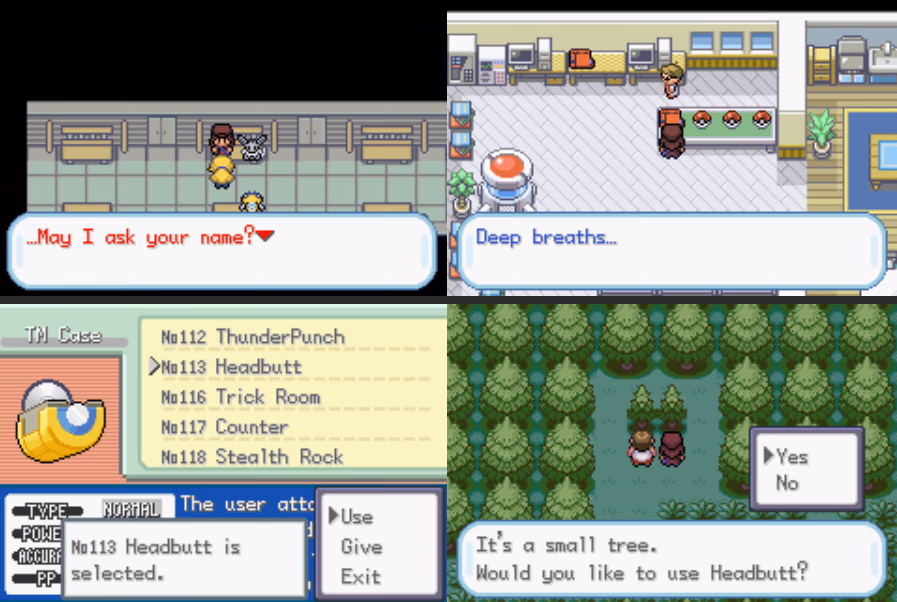 Pokémon Dreams (GBA) Gameplay Screenshot 3 - Gohan's Tips