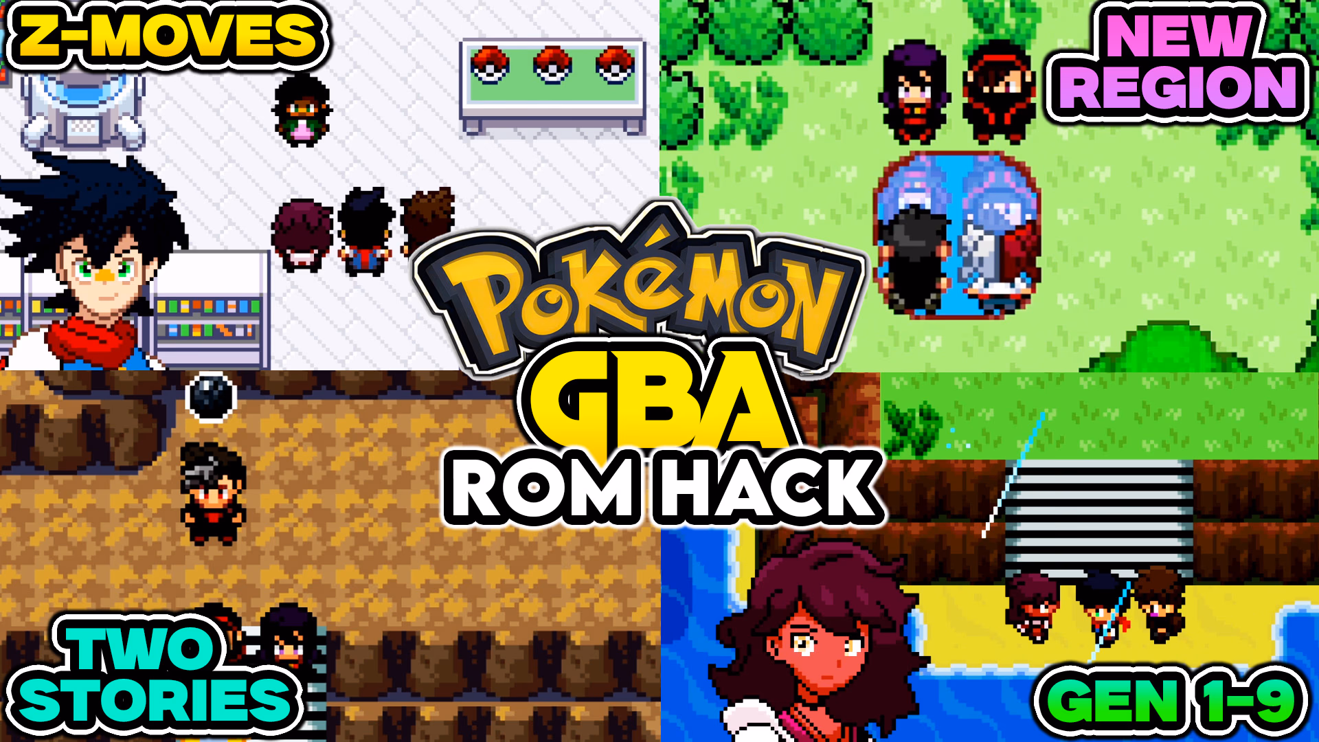 Download Pokémon Duality GBA ROM Hack - Background Aura - Gohan's Tips