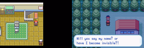 Pokémon Dull Red Version (GBA) Gameplay Screenshot 1 - Gohan's Tips