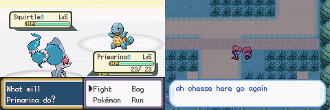Pokémon Dull Red Version (GBA) Gameplay Screenshot 2 - Gohan's Tips