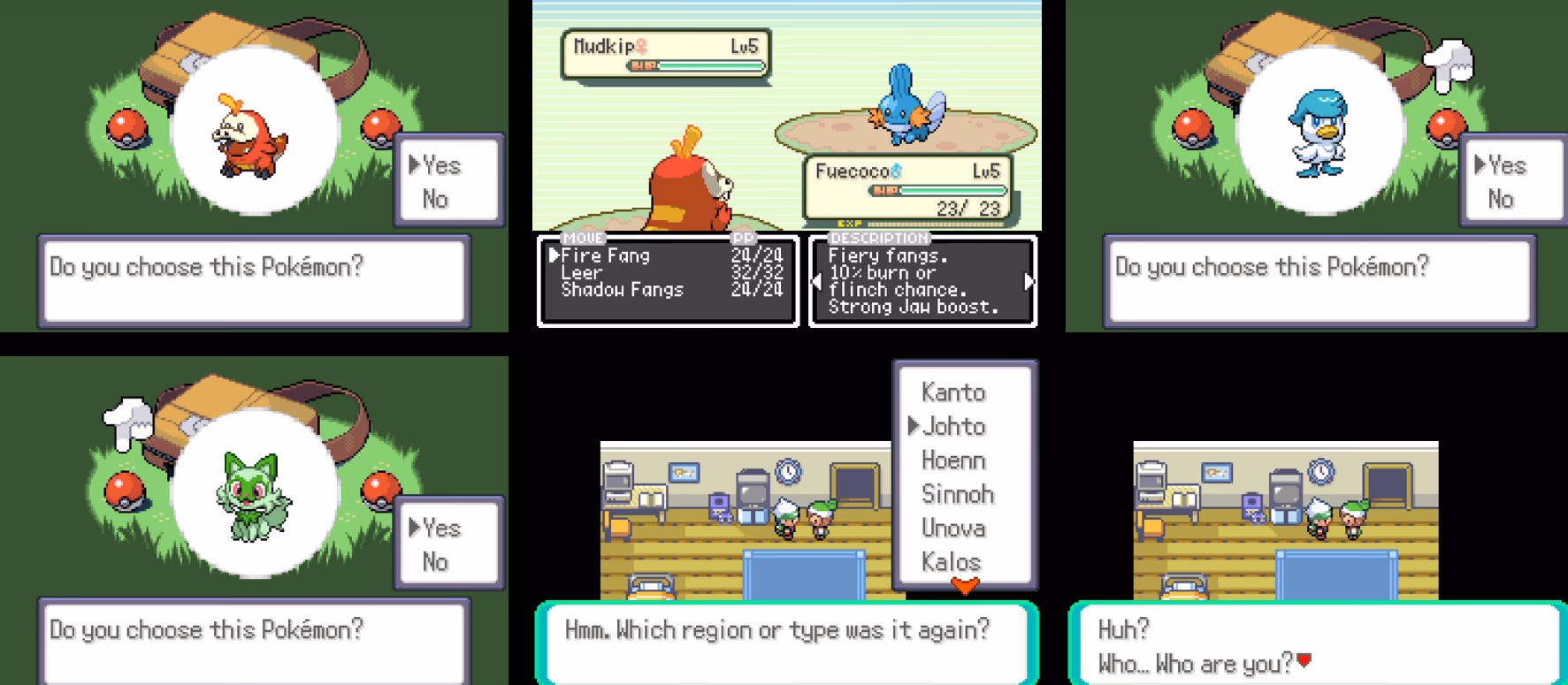 Pokémon Elite Redux (GBA) Gameplay Screenshot 2 - Gohan's Tips