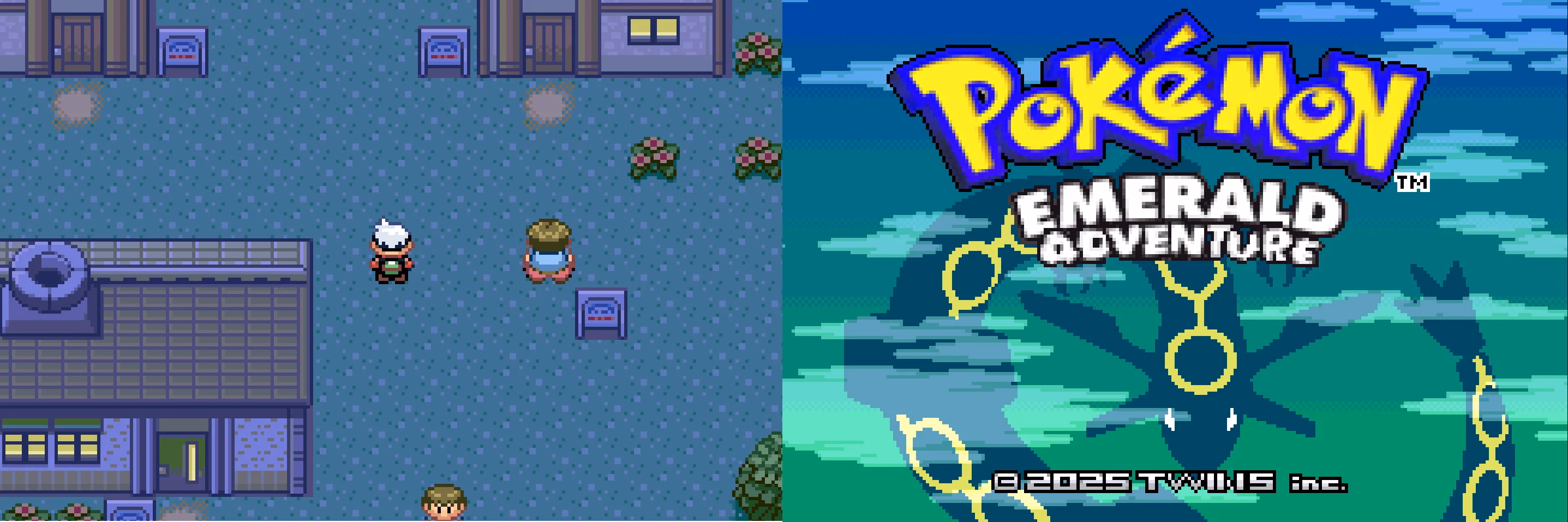 Pokémon Emerald Adventure (GBA) Gameplay Screenshot 1 - Gohan's Tips