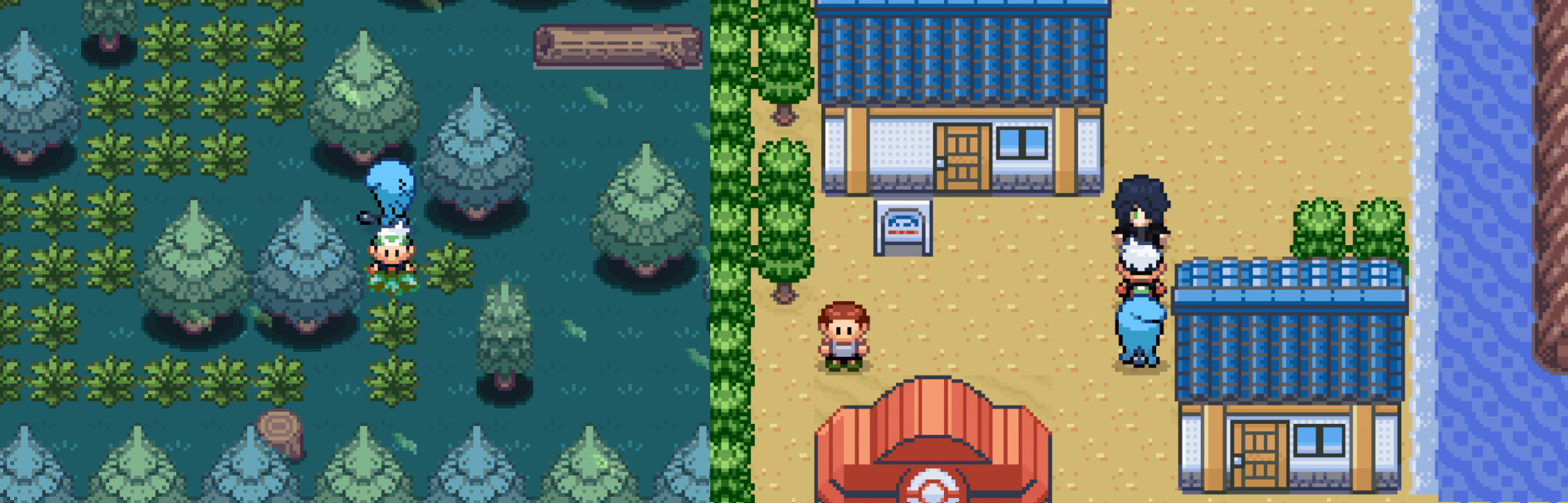 Pokémon Emerald Azure (GBA) Gameplay Screenshot 2 - Gohan's Tips