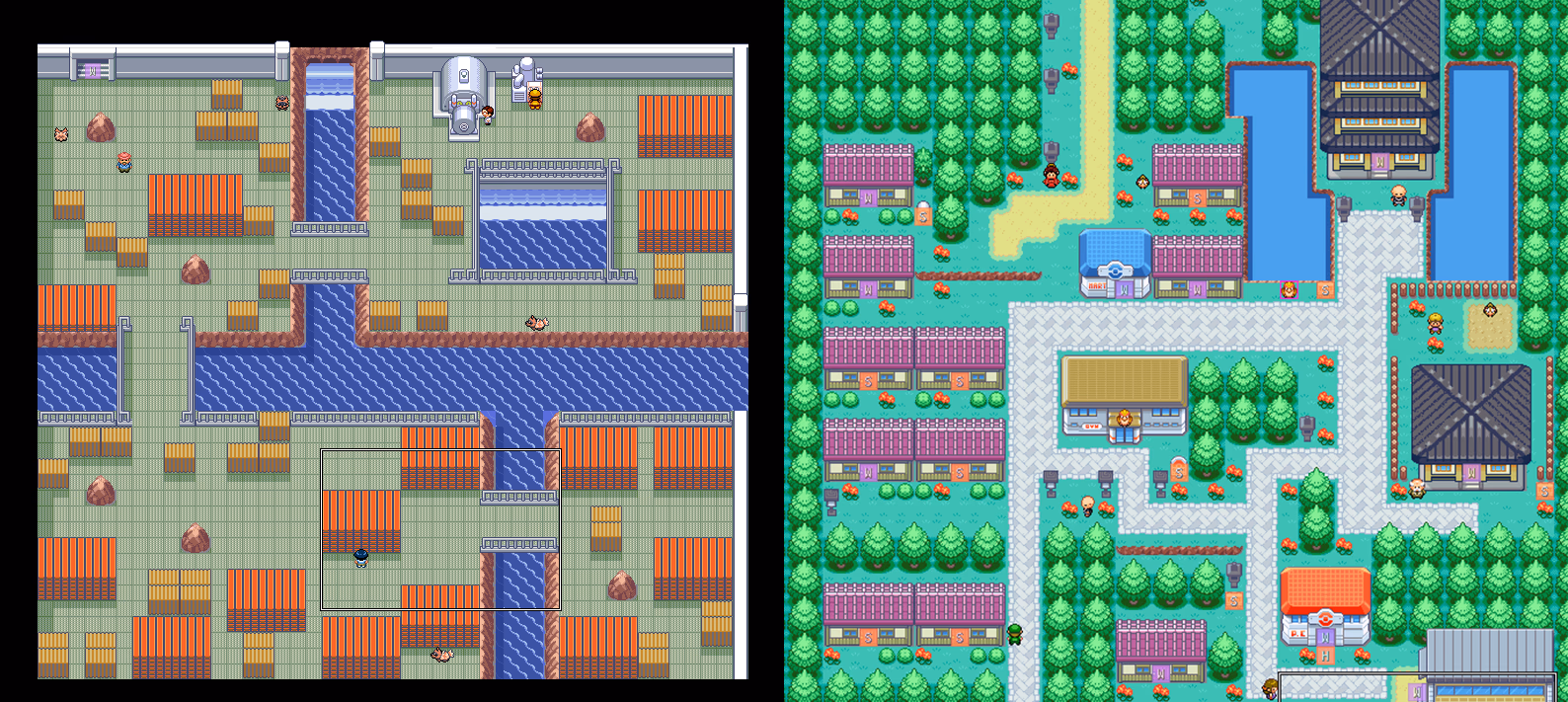 Pokémon Emerald Beyond Hoenn (GBA) Gameplay Screenshot 3 - Gohan's Tips