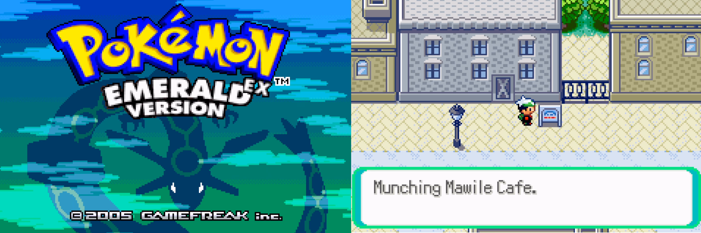 Pokémon Emerald EX (GBA) Gameplay Screenshot 1 - Gohan's Tips