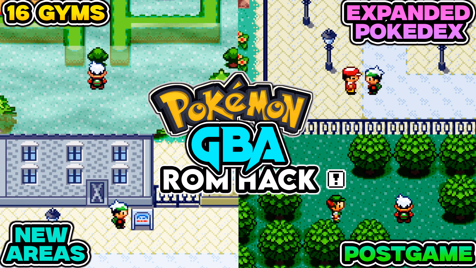 Download Pokémon Emerald EX GBA ROM Hack - Background Aura - Gohan's Tips
