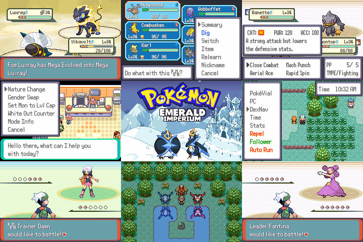 Pokémon Emerald Imperium (GBA) Gameplay Screenshot 1 - Gohan's Tips