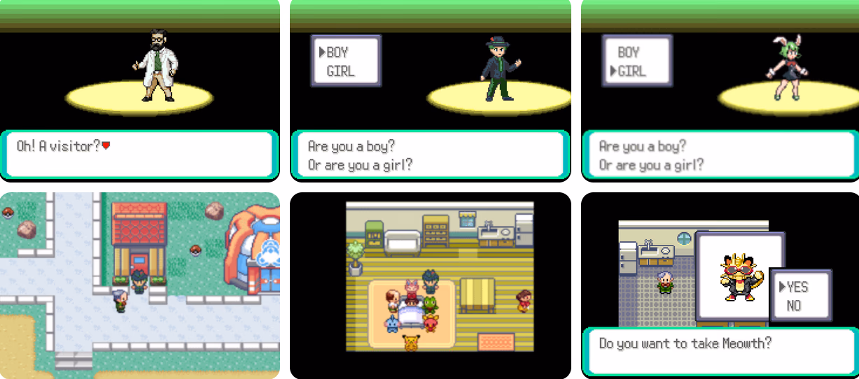 Pokémon Emerald Isle (GBA) Gameplay Screenshot 1 - Gohan's Tips