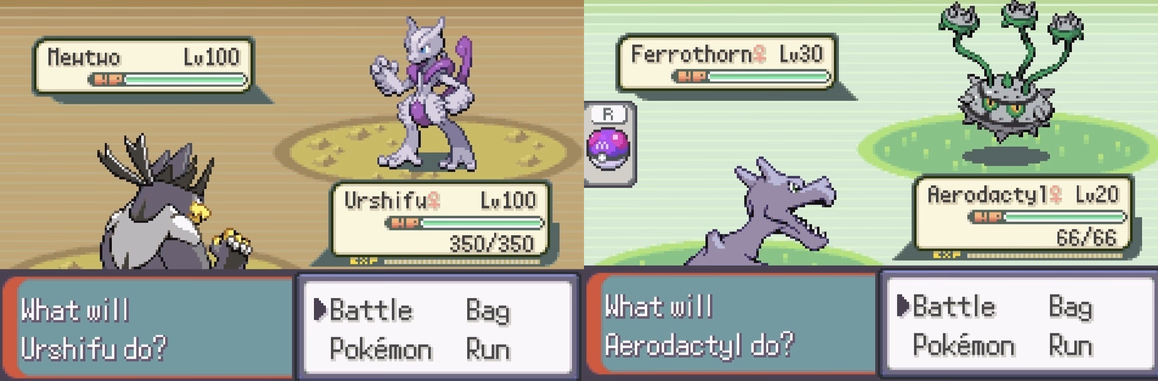 Pokémon Emerald Rhombus G8 (GBA) Gameplay Screenshot 1 - Gohan's Tips
