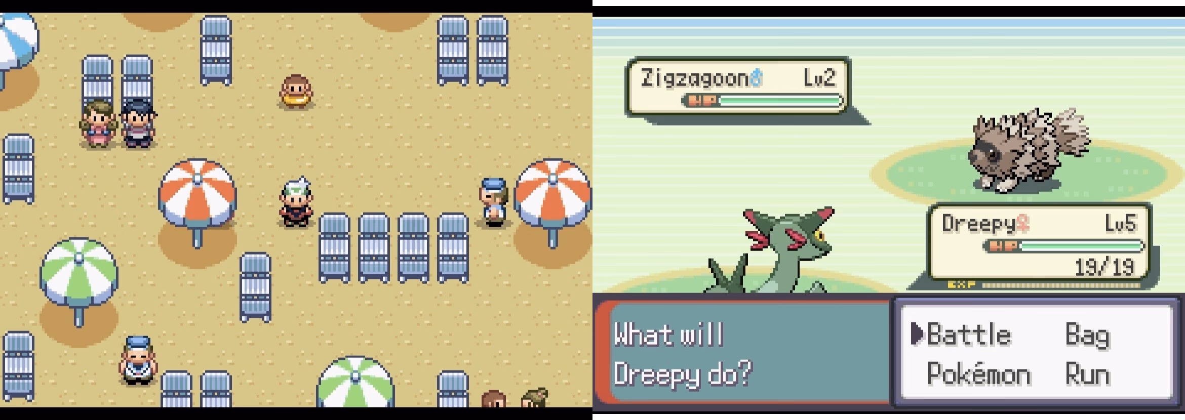 Pokémon Emerald Rhombus G8 (GBA) Gameplay Screenshot 2 - Gohan's Tips