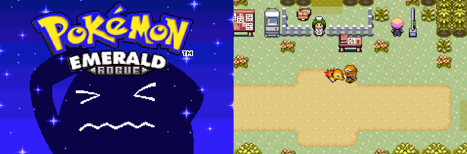 Pokémon Emerald Rogue (GBA) Gameplay Screenshot 1 - Gohan's Tips