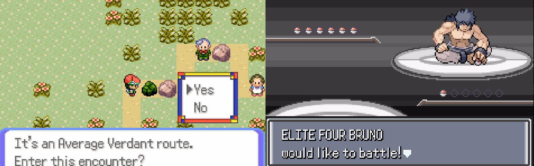 Pokémon Emerald Rogue (GBA) Gameplay Screenshot 3 - Gohan's Tips