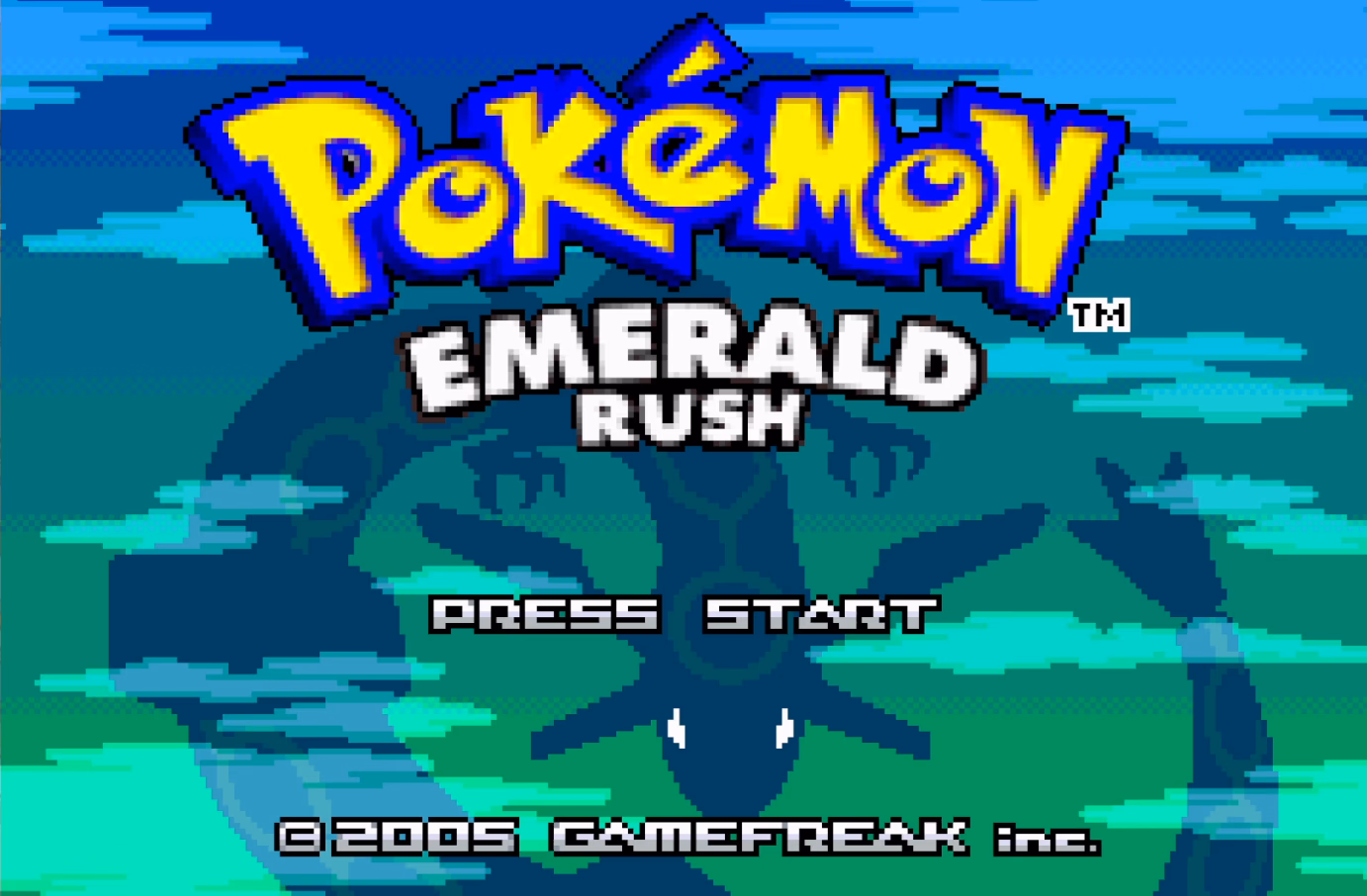 Pokémon Emerald Rush (GBA) Gameplay Screenshot 1 - Gohan's Tips