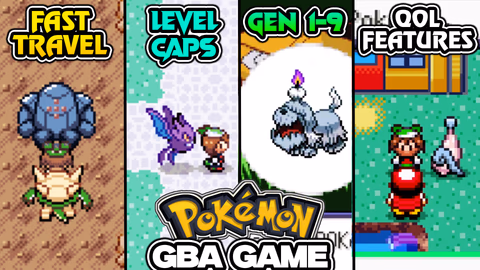 Download Pokémon Emerald Rush GBA ROM Hack - Thumbnail - Gohan's Tips