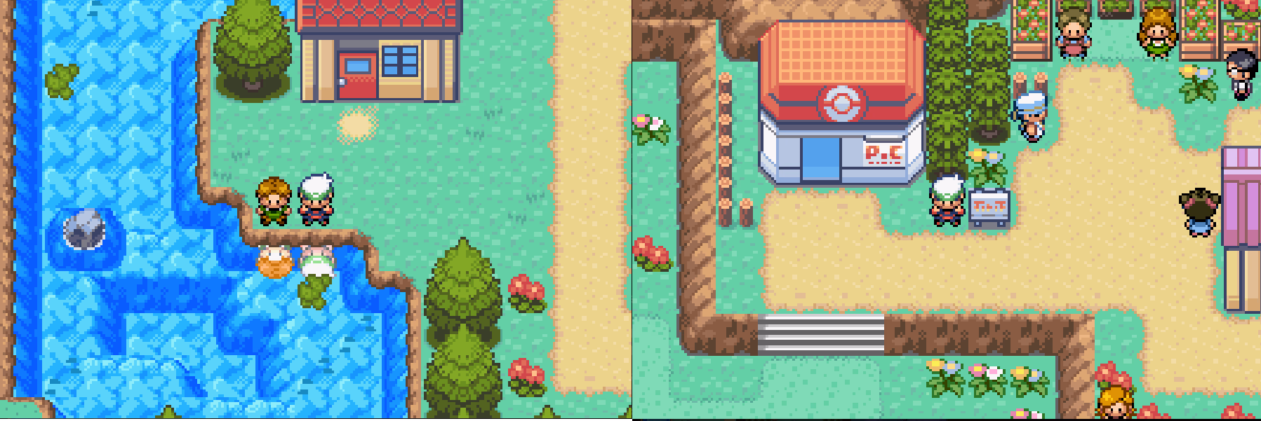 Pokémon Eon Emerald (GBA) Gameplay Screenshot 1 - Gohan's Tips