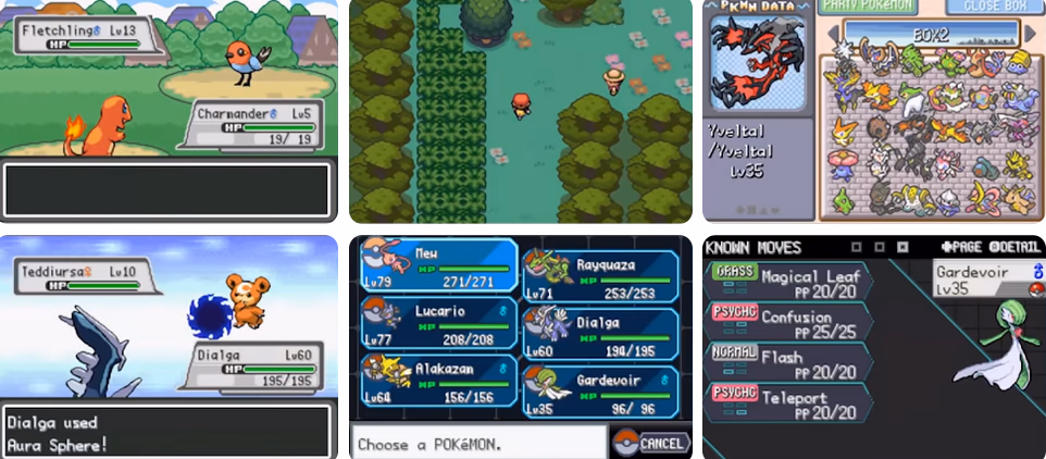 Pokémon Extreme Red (GBA) Gameplay Screenshot 1 - Gohan's Tips