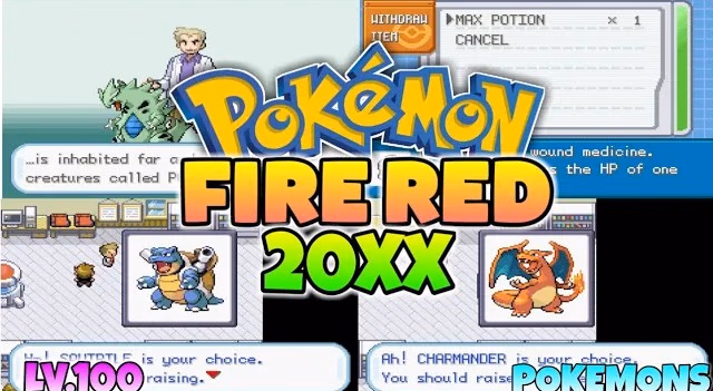 Download Pokémon Fire Red 20XX GBA ROM Hack - Background Aura - Gohan's Tips