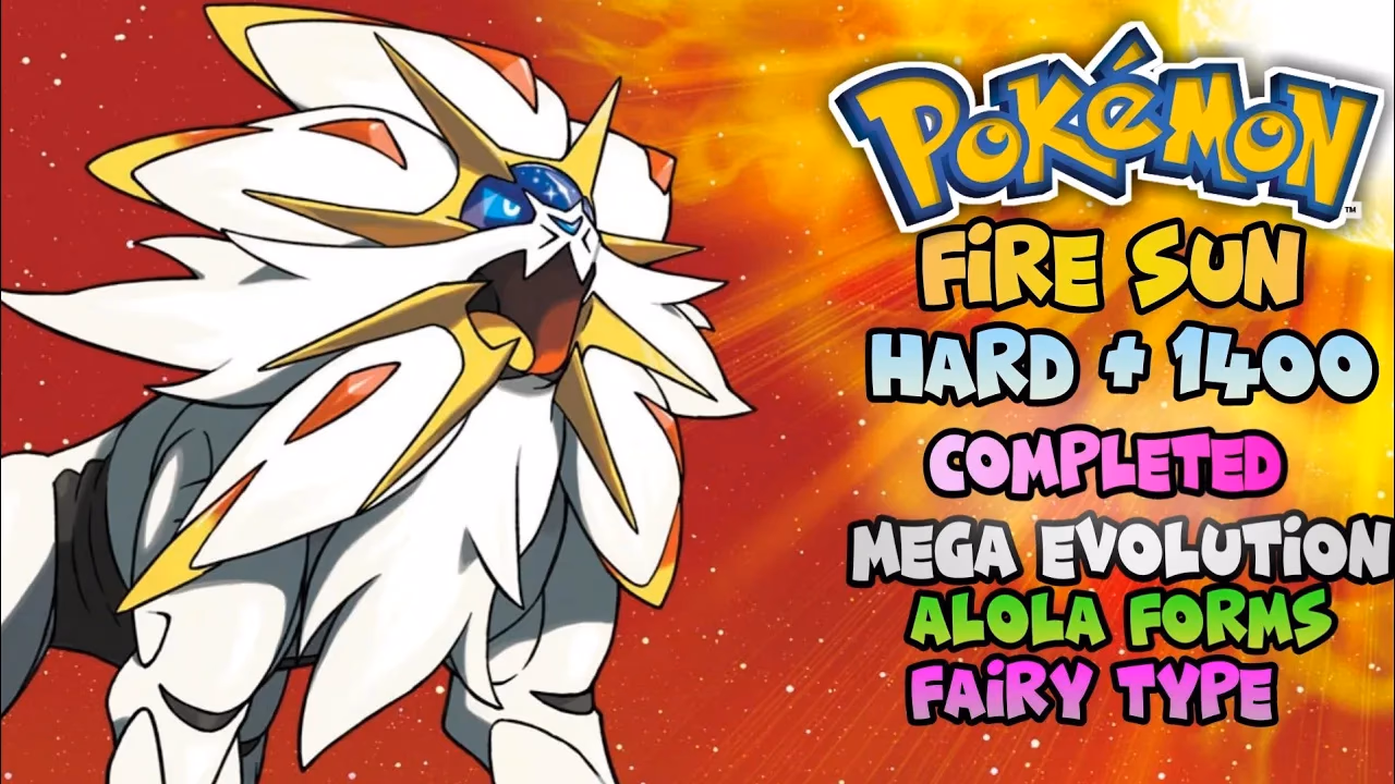 Download Pokémon Fire Sun Hard GBA ROM Hack - Background Aura - Gohan's Tips