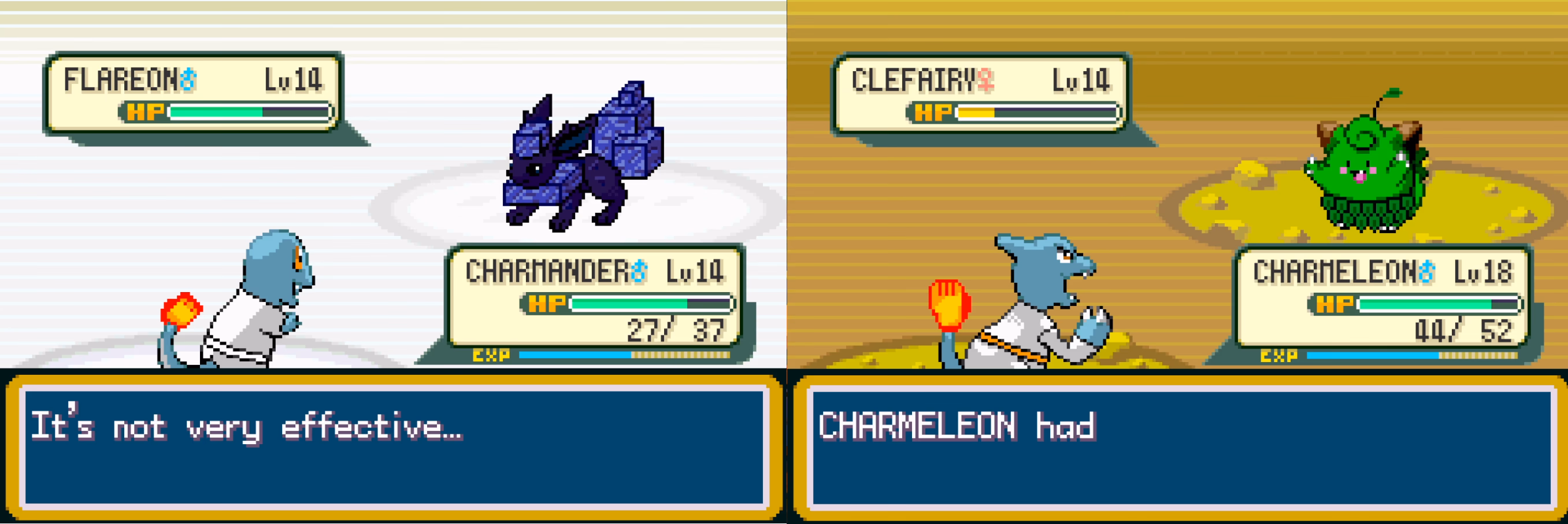 Pokémon Firered Delta (GBA) Gameplay Screenshot 2 - Gohan's Tips