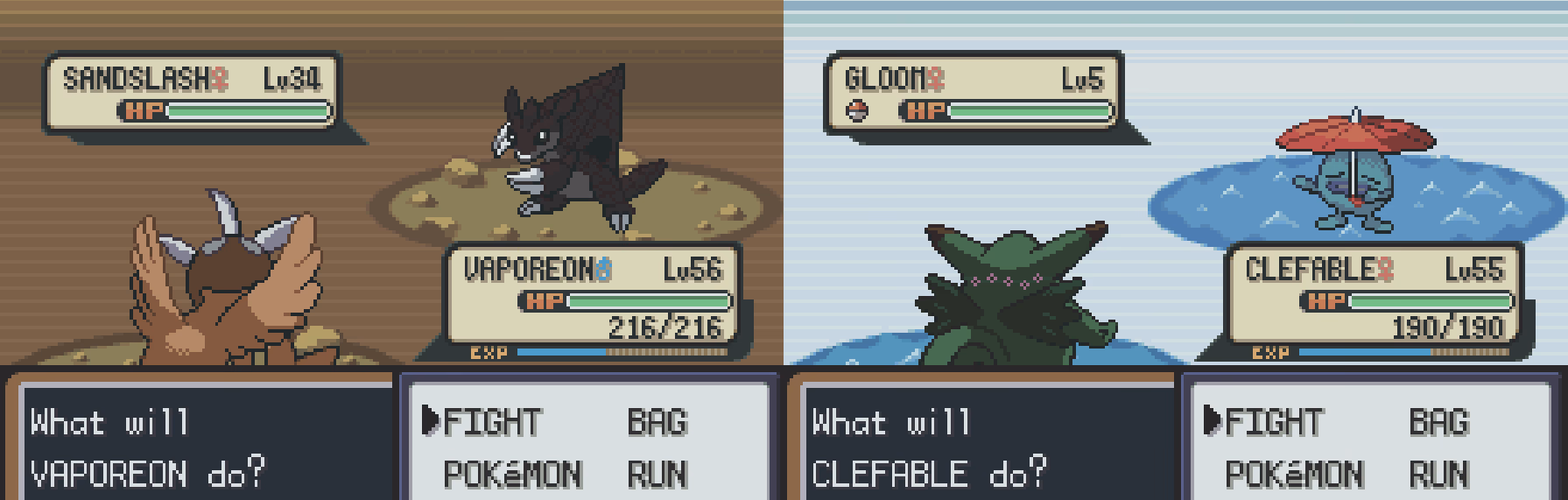 Pokémon Firered Delta (GBA) Gameplay Screenshot 3 - Gohan's Tips