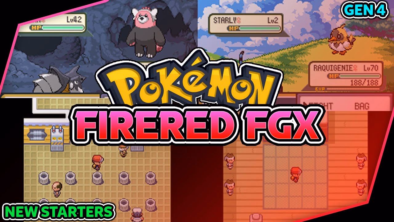 Download Pokémon Firered Fgx GBA ROM Hack - Background Aura - Gohan's Tips