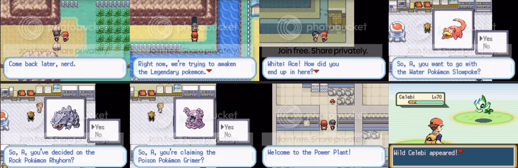 Pokémon Flare (GBA) Gameplay Screenshot 1 - Gohan's Tips
