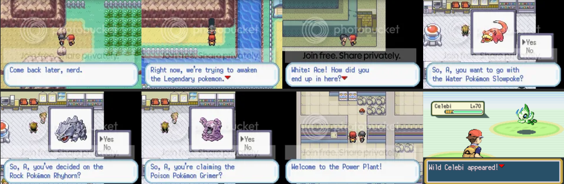 Pokémon Flare (GBA) Gameplay Screenshot 1 - Gohan's Tips